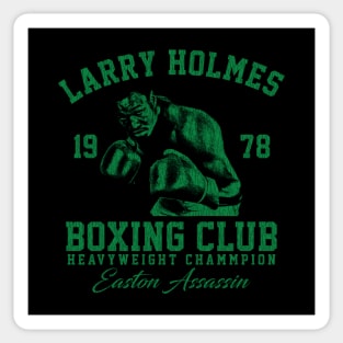 Boxing Club Larry Holmes Green Sticker